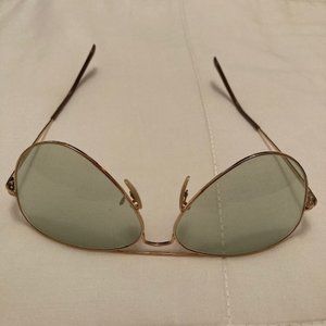 Like new Ray-Ban Evolve green/gold